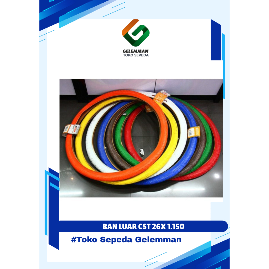 ban luar sepeda Cst Traveller 26 x 1.15 warna