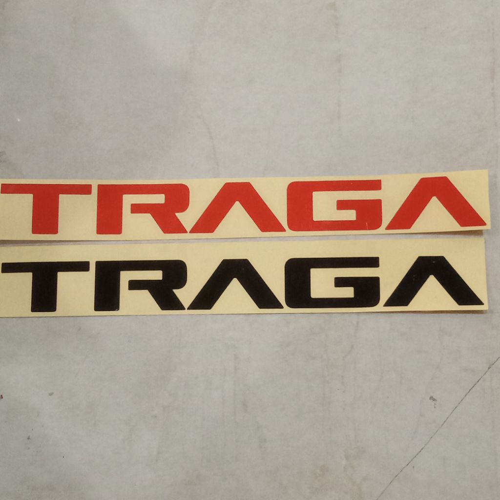 Sticker Cutting Kabin Isuzu Traga