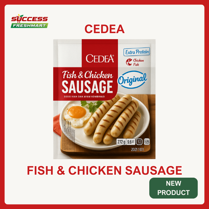 

cedea sosis ikan dan ayam original isi 8