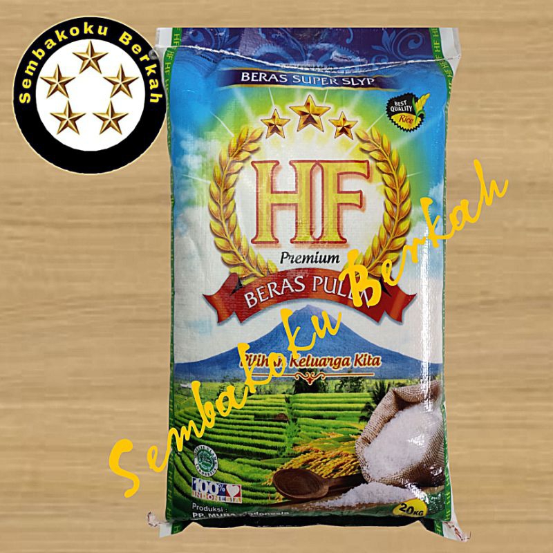 

Beras HF Premium 20Kg (GRATIS ONGKIR INSTANT)