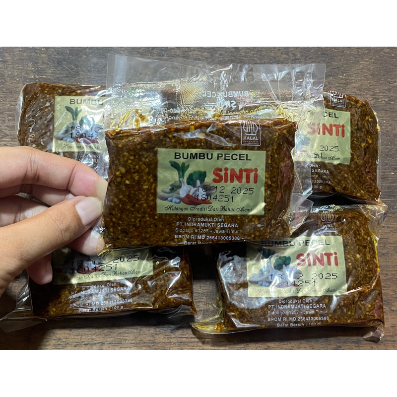 

5 Bungkus Bumbu Pecel Sinti (100g)
