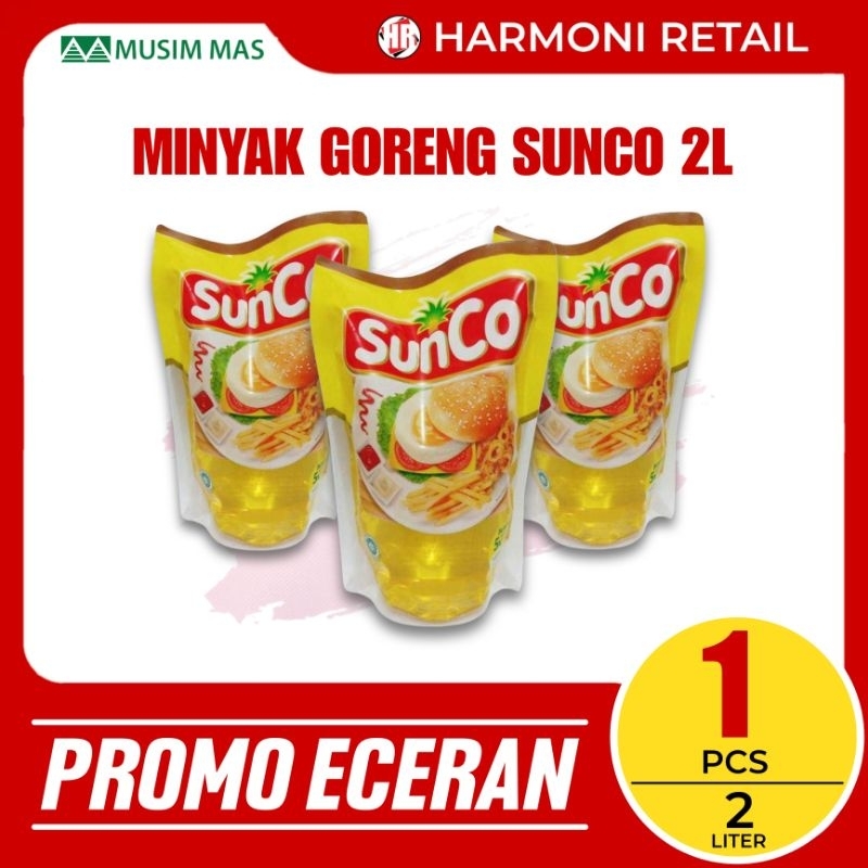 

Minyak Goreng Sunco Refill 2L Ecer 1 pcs