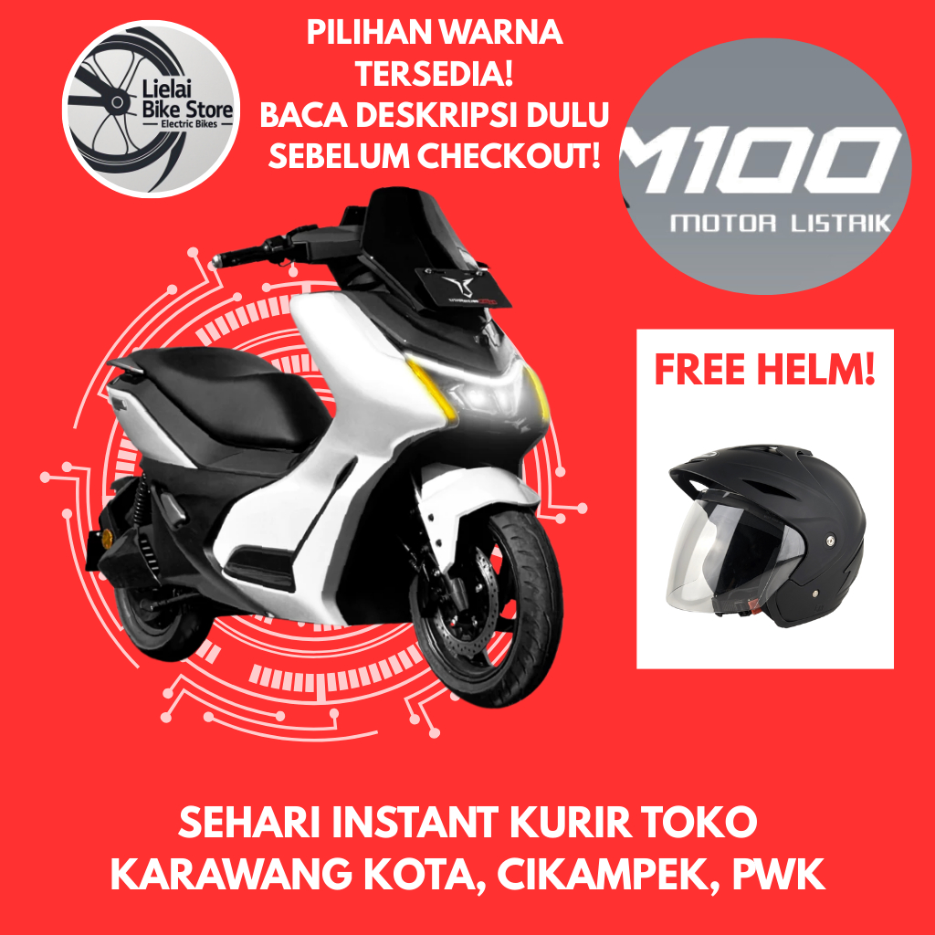 Uwinfly Motor Listrik Tipe M100 (Termasuk Faktur)