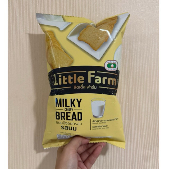 

Little Farm Milky Crispy Bread ori Thailand