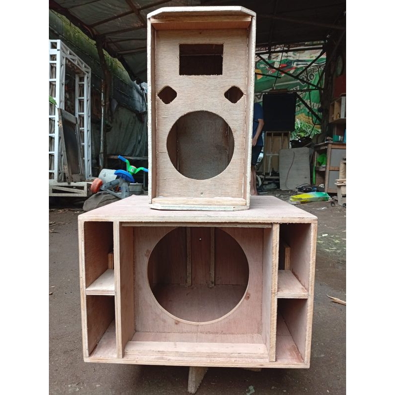 1 Paket Box 10 Inc Spl Single Dan 6 Inc Line Array Single