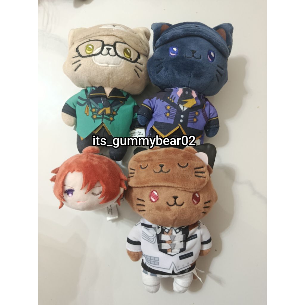 Tsukiuta withCAT plush keychain Haru yayoi Mutsuki Hajime Hazuki Yo mochi mascot