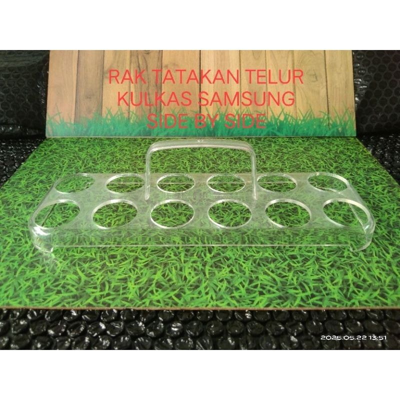RAK TATAKAN TELUR KULKAS SAMSUNG SIDE BY SIDE 2 PINTU