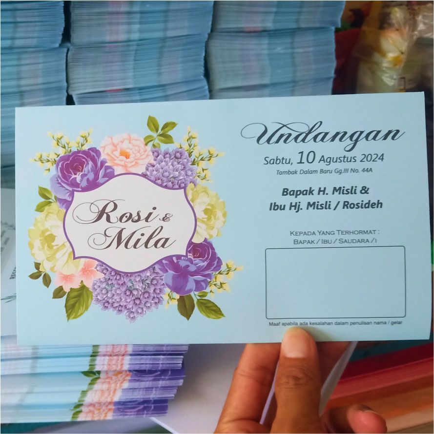 

UNDANGAN PERNIKAHAN TERJANGKAU