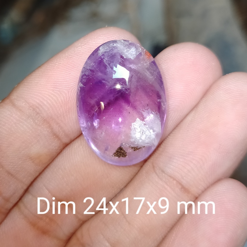BATU KECUBUNG UNGU JUNDER ANTIK NATURAL cek batu lainnya yaman api wulung opal bacan amethys kalimay