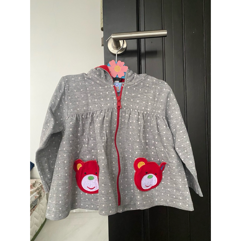 Jaket Anak Perempuan NZ Bear Preloved