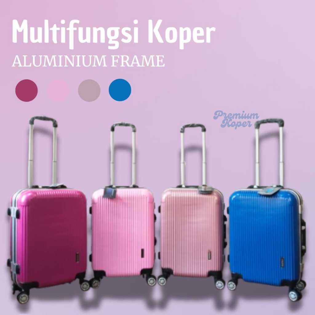Koper Kabin 801 20 Inch - Koper POLO Premium 4 Roda Koper Kabin Non Zipper 20 Inch Murah