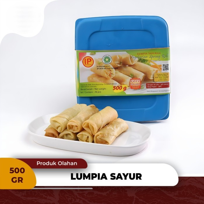 

INDOPERTAMA LUMPIA SAYUR 500GR