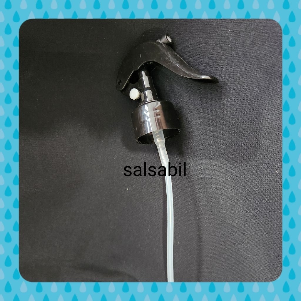 Trigger neck 28 hitam (trigger saja tanpa botol)