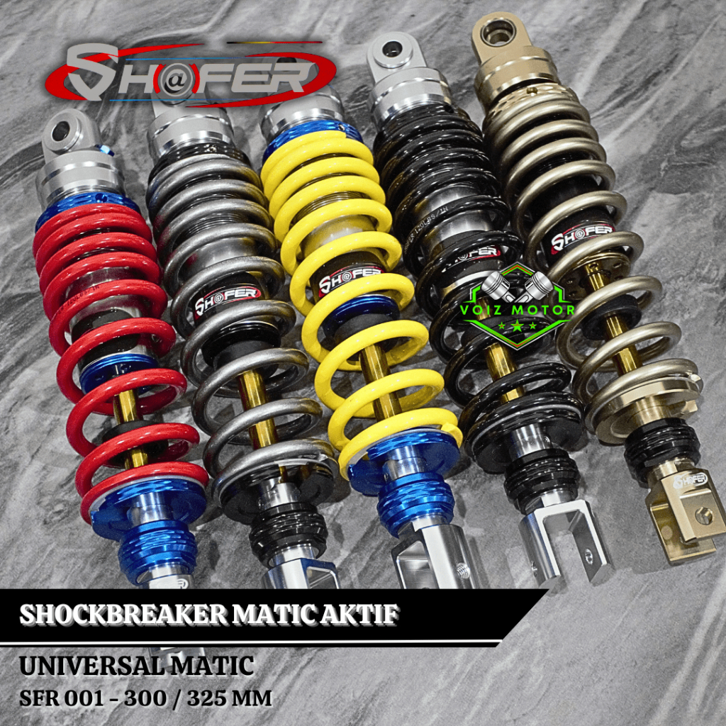 Shockbreaker Shafer 001 Original Non Tabung Fungsi Klik Rebound Shock Motor Matic Non Tabung Merk Sh