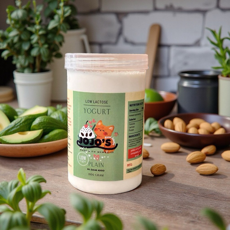 

[SOLO SPX] 1 Liter Plain Yogurt - Low Lactose, No Sugar added, MPASI, Sibo Friendly - Low & Full Fat