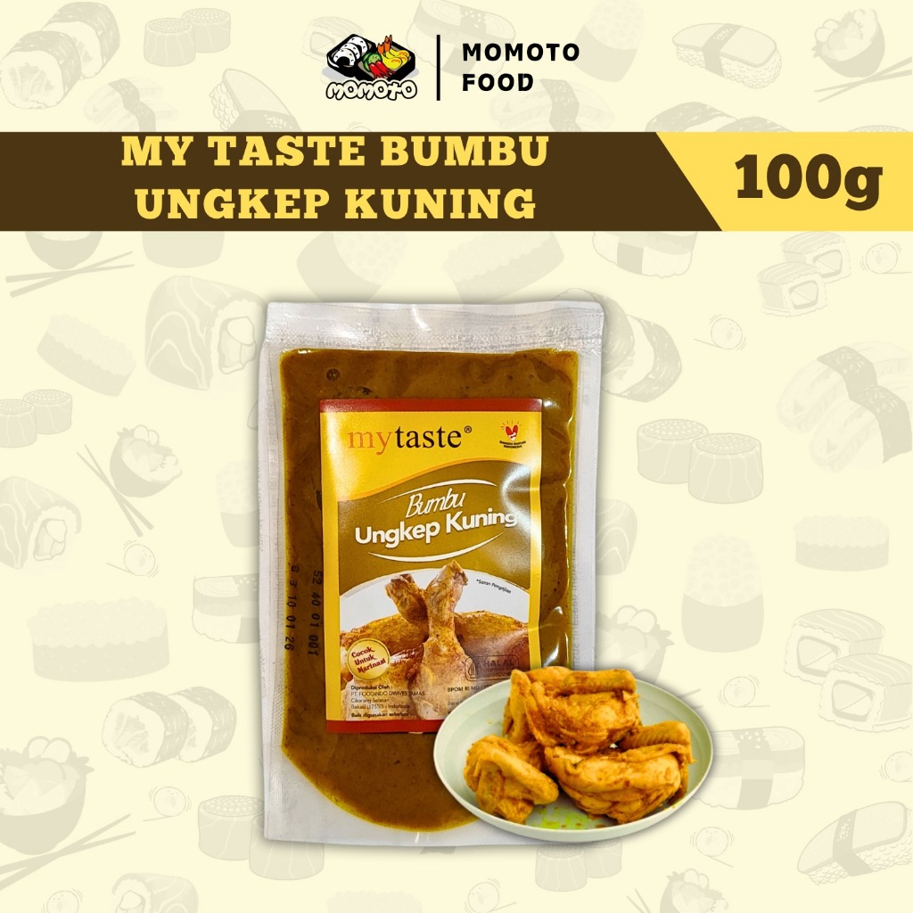 

My Taste Bumbu Ungkep Kuning Nusantara Ayam Tahu Tempe Ikan 100 gram