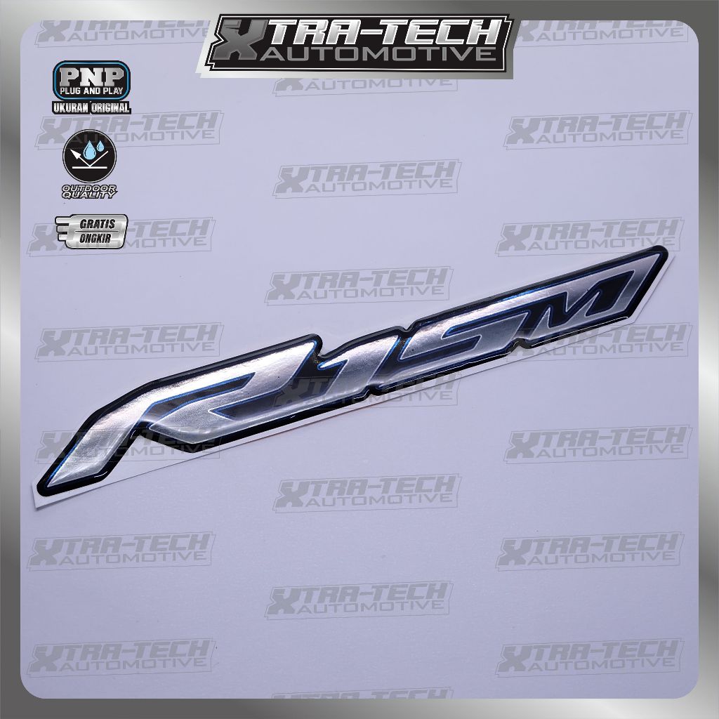 Emblem yamaha R15 / emblem timbul yamaha R15 / emblem titanium R15 / emblem yamaha R15 / stiker logo