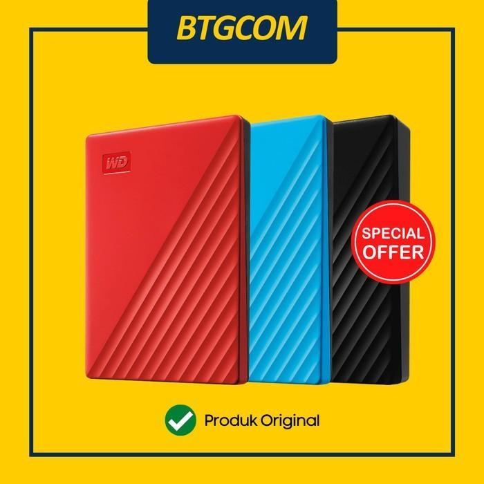 HARDDISK EXTERNAL WD MY PASSPORT 4TB/4 TB HARDISK HDD PORTABLE