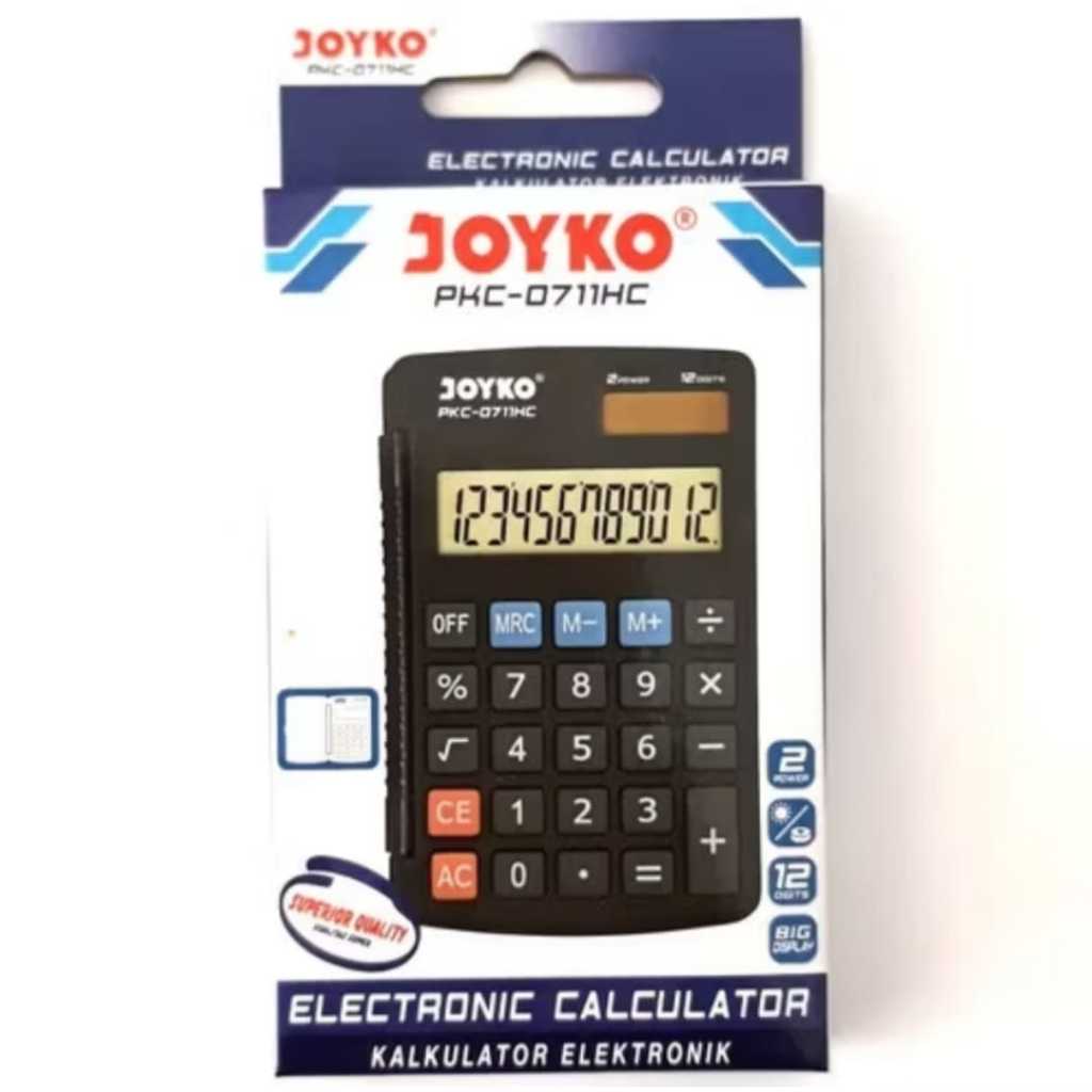

KALKULATOR SAKU KALKULATOR ELECTRONIC PKC-0711HC TERMURAH ECER 1PCS