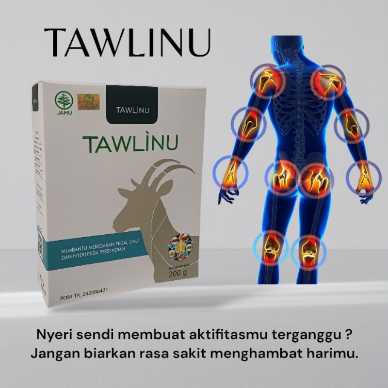 

TAWLINU Susu kambing Herbal Obat Nyeri sendi dan pegalinu Herbal Original BPOM