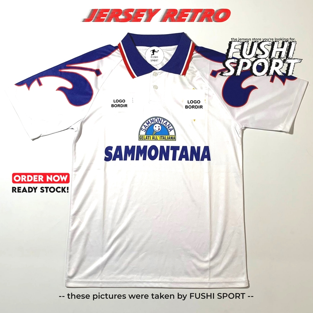 RETRO | Jersey Baju Bola Fiorentina Away 1995 1996