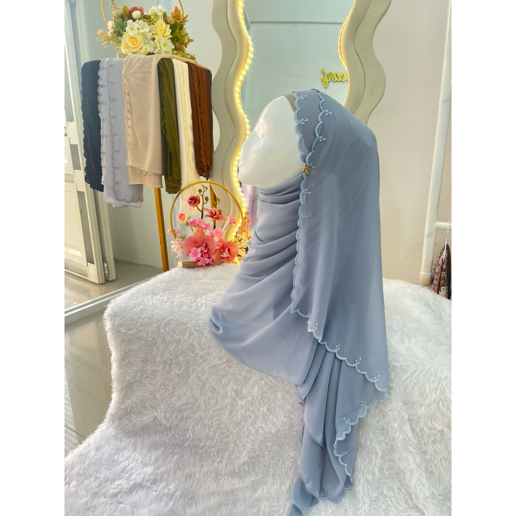 Pashmina Embroidery / Pashmina Melayu / Pashmina Malaysia