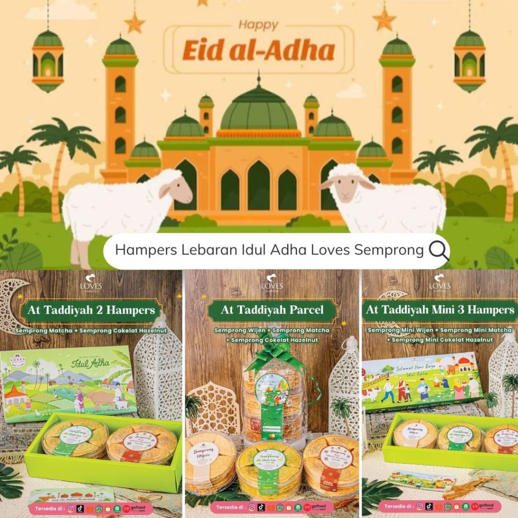 

Loves Semprong Hampers Lebaran Idul Adha Kue Kering Parsel Lebaran Best Seller