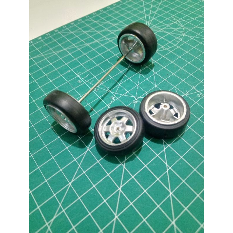 Ban karet / ban Racing bus miniatur telolet Basuri