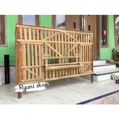 kandang ayam bambu ukuran jumbo 120x70cm /Kandang Ayam Petelur Bambu Lipat Rakitan /Kandang Ayam Bam