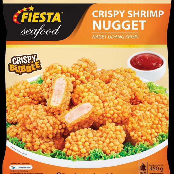 

FIESTA Seafood - Crispy Shrimp Nugget 450g (Nugget Udang Crispy)