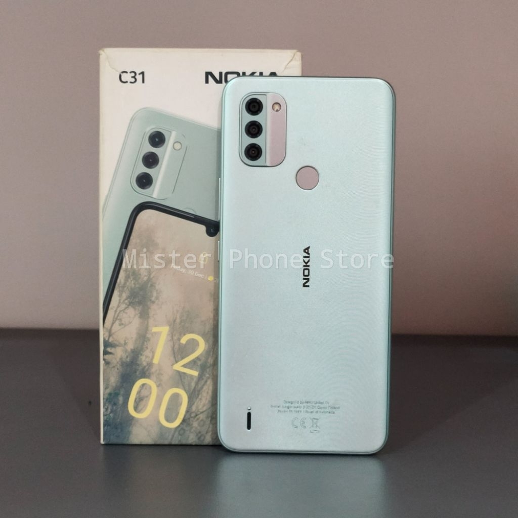 Nokia C31 4/64 GB Ex Resmi Indonesia Second Bekas