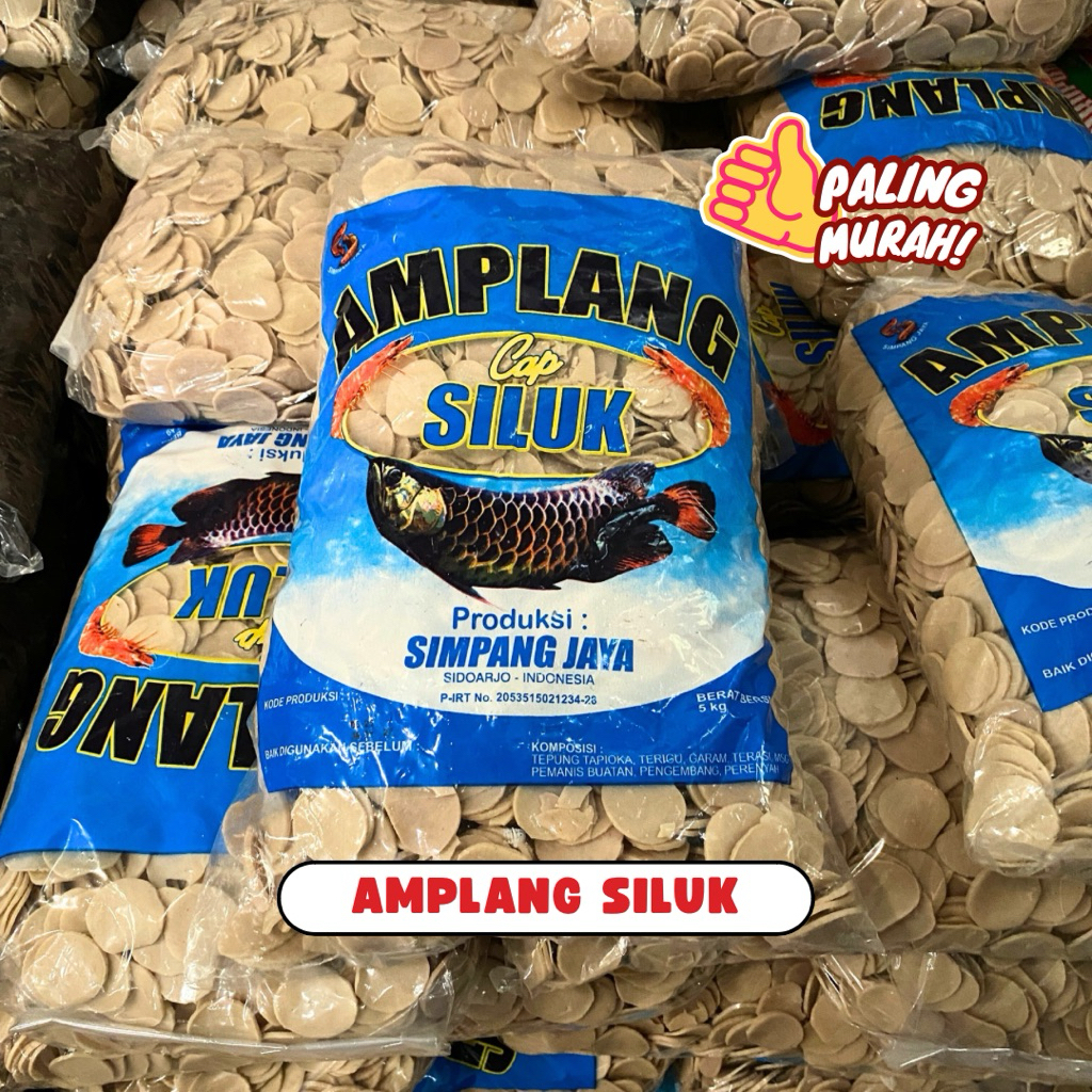 

[5 KG] KERUPUK IKAN AMPLANG CAP SILUK
