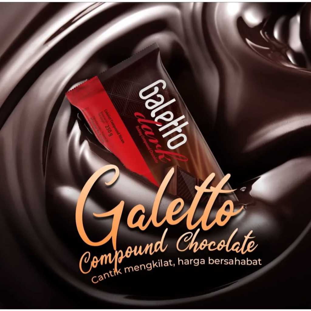 

Cokelat batang galetto coumpound 250 gr