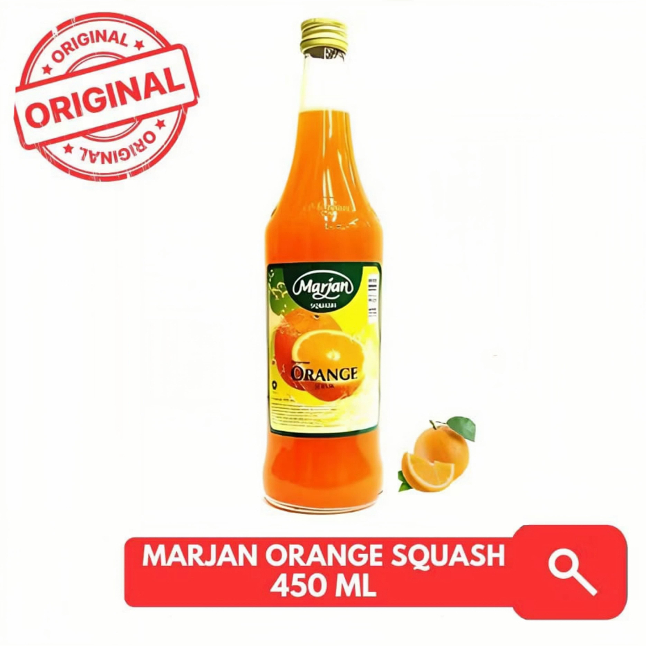 

Sirup Marjan Squash Rasa Jeruk 450 ml / Sirup Marjan