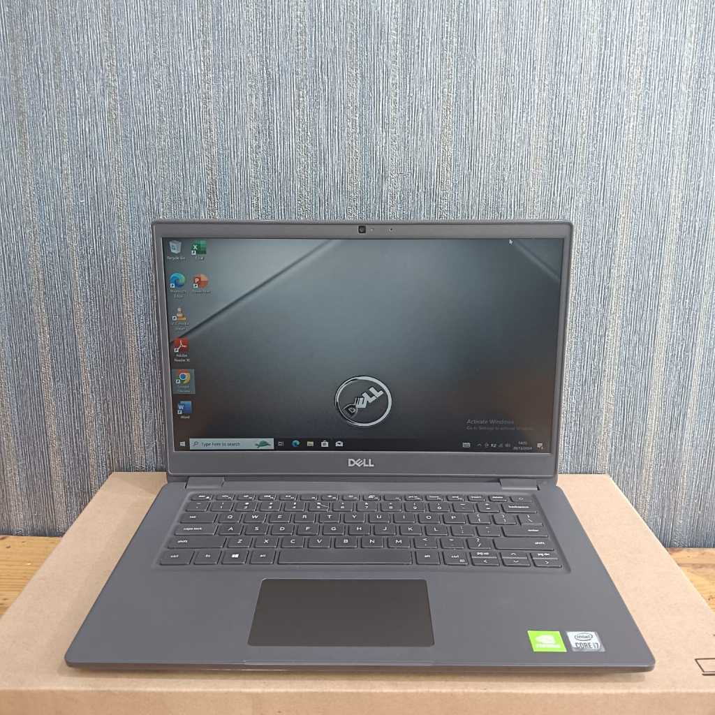 Laptop DELL LATITUDE 3410, Core i7 - 10510U, 16Gb / 256Gb, #VGA, Grey, BERGARANSI