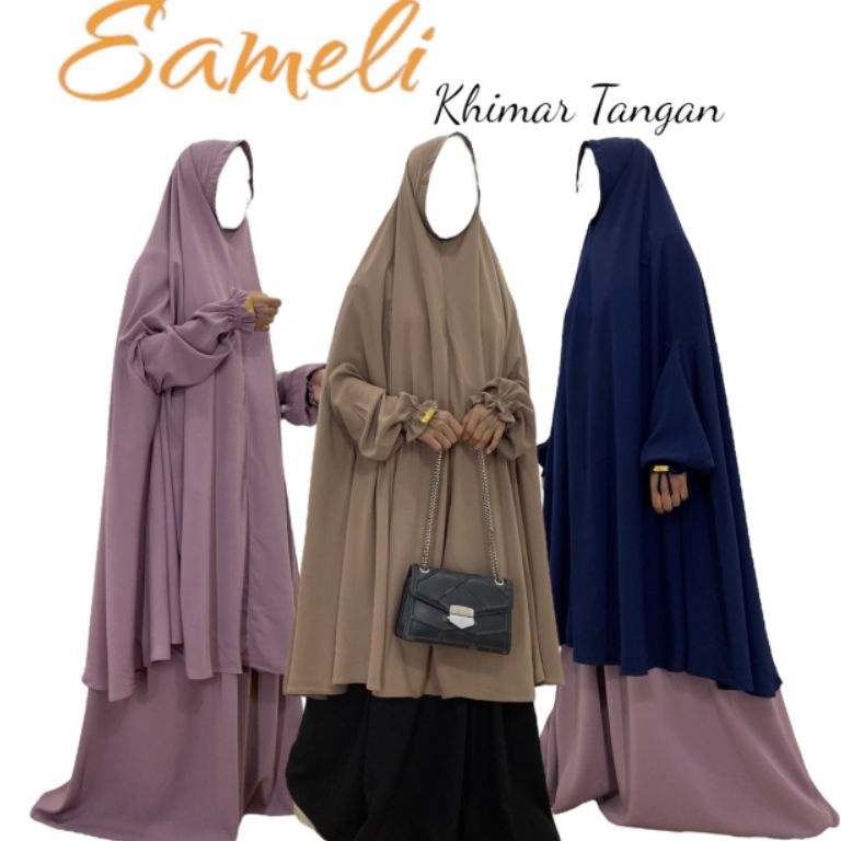 Khimar Tangan Set  Khimar Tangan Set Sirwal Akhwat  Khimar Lengan