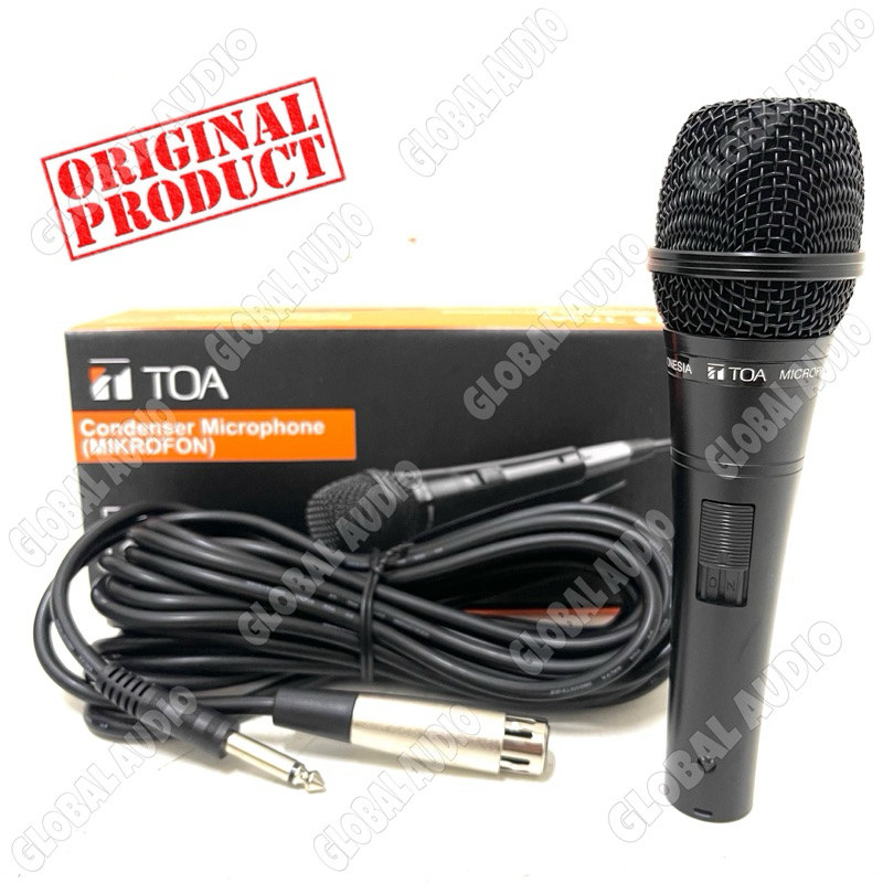 Mic Kabel TOA ZM 300 Original toa Zm300 Mic Kabel -+ 5meter Bagus ( Bisa COD )