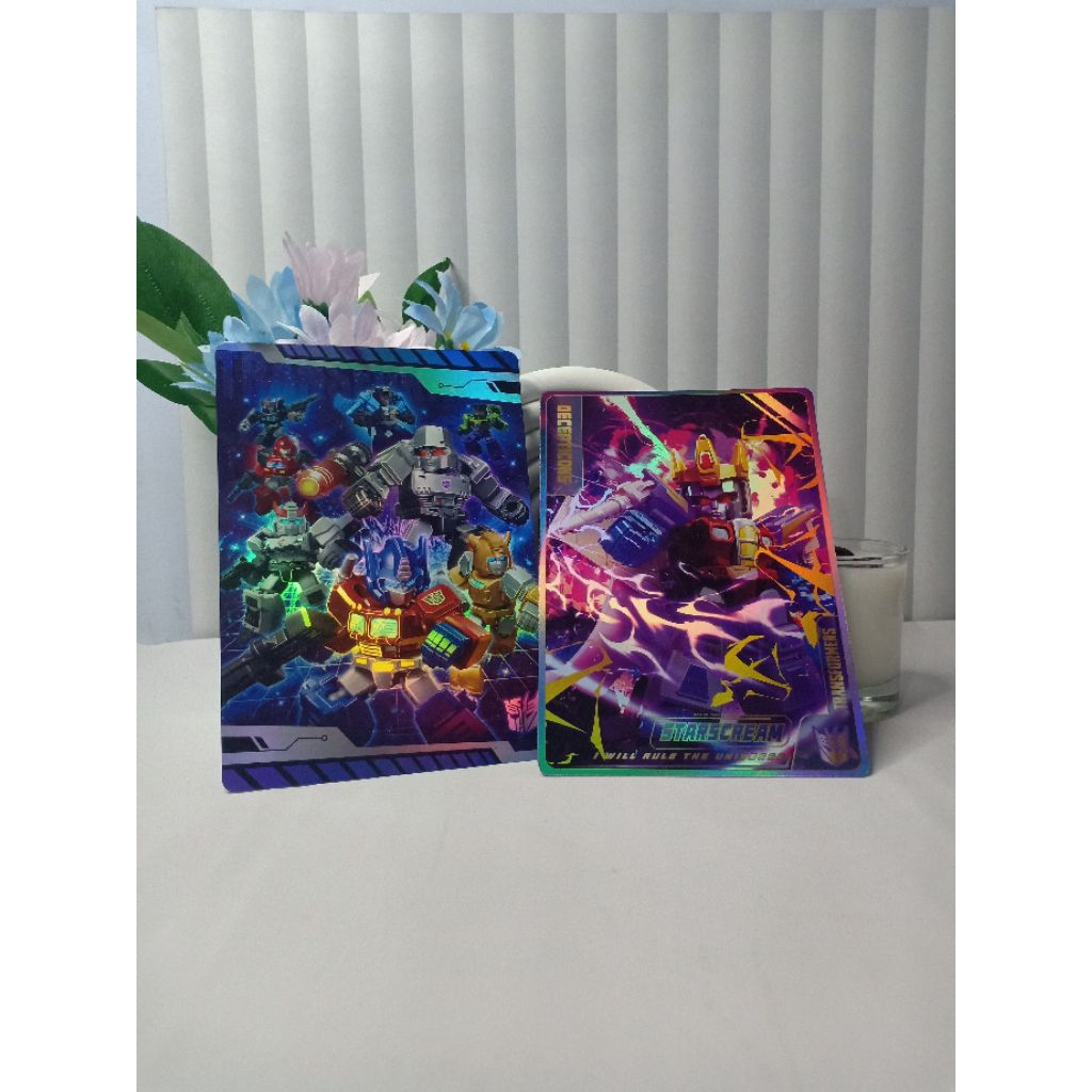 Kartu Transformers GVD01 dan GVD02