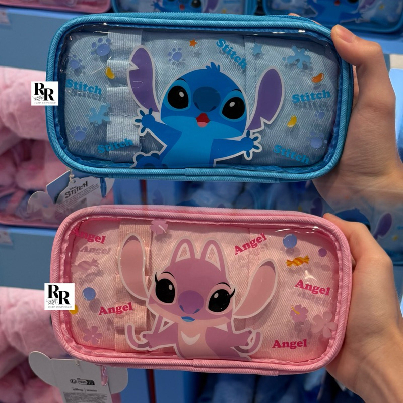 

Miniso x Disney - Kotak Pensil / Disney Stitch Dinner Party Collection Double Layered Stationery Case