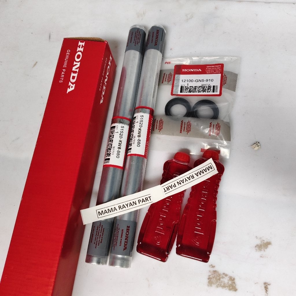 Shock depan Supra X 125 Helm in shock depan Supra X 125 Helm in komplit silsok & olisok shock depan 