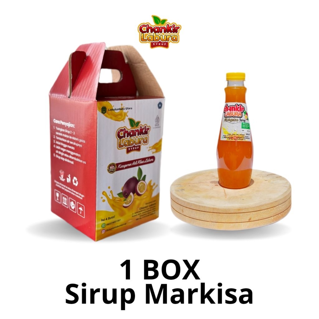 

Sirup Markisa Chankir Labura Perkotak isi 4 botol