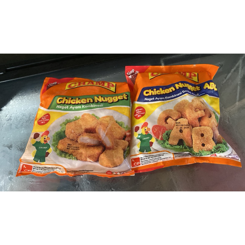 

naget champ abc dan bentuk s