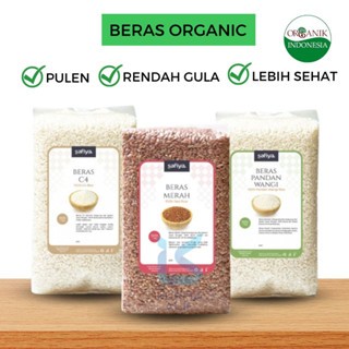 

Beras Putih dan Merah Organik 1 Kg Beras pulen
