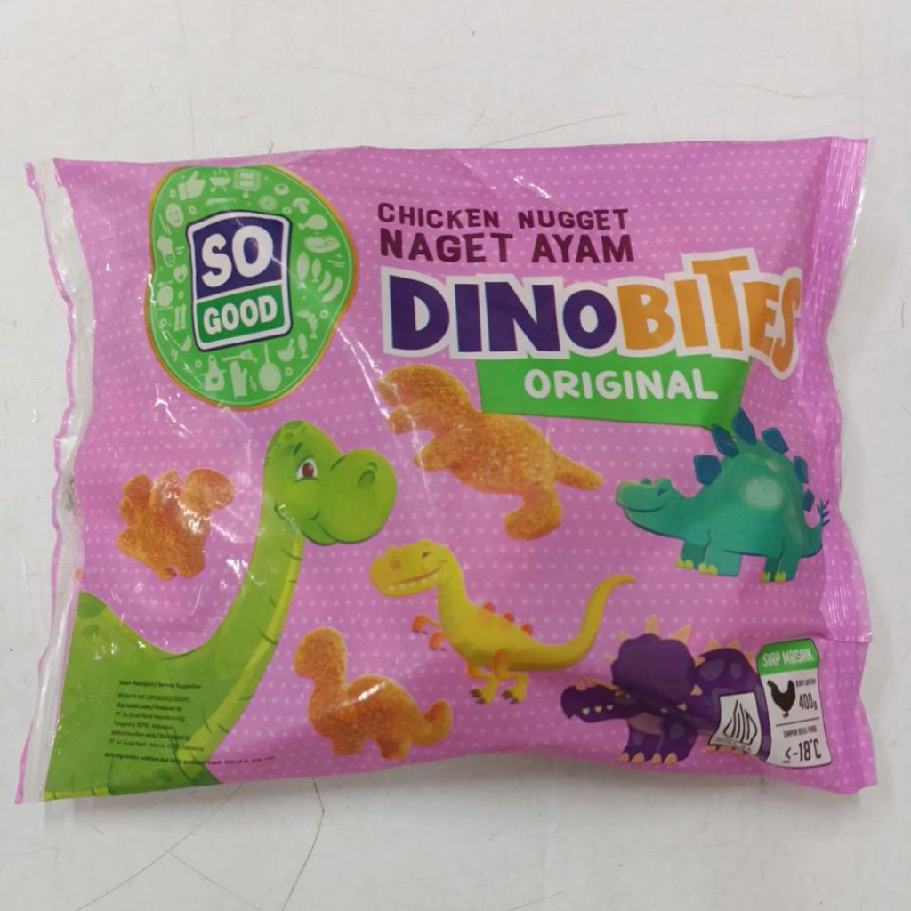 

So Good Chicken Nugget Dino Bites original 400 gr