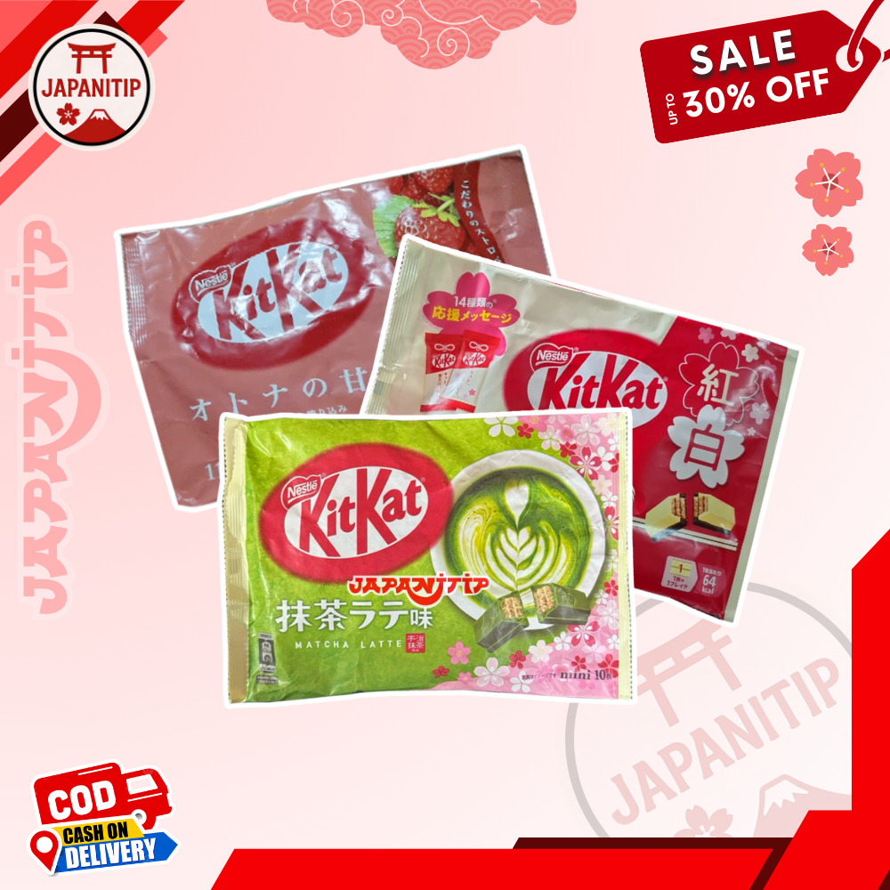 

QH NESTLE COKELAT KITKAT JEPANG ORIGINAL BANYAK VARIAN RASA READY STOCK