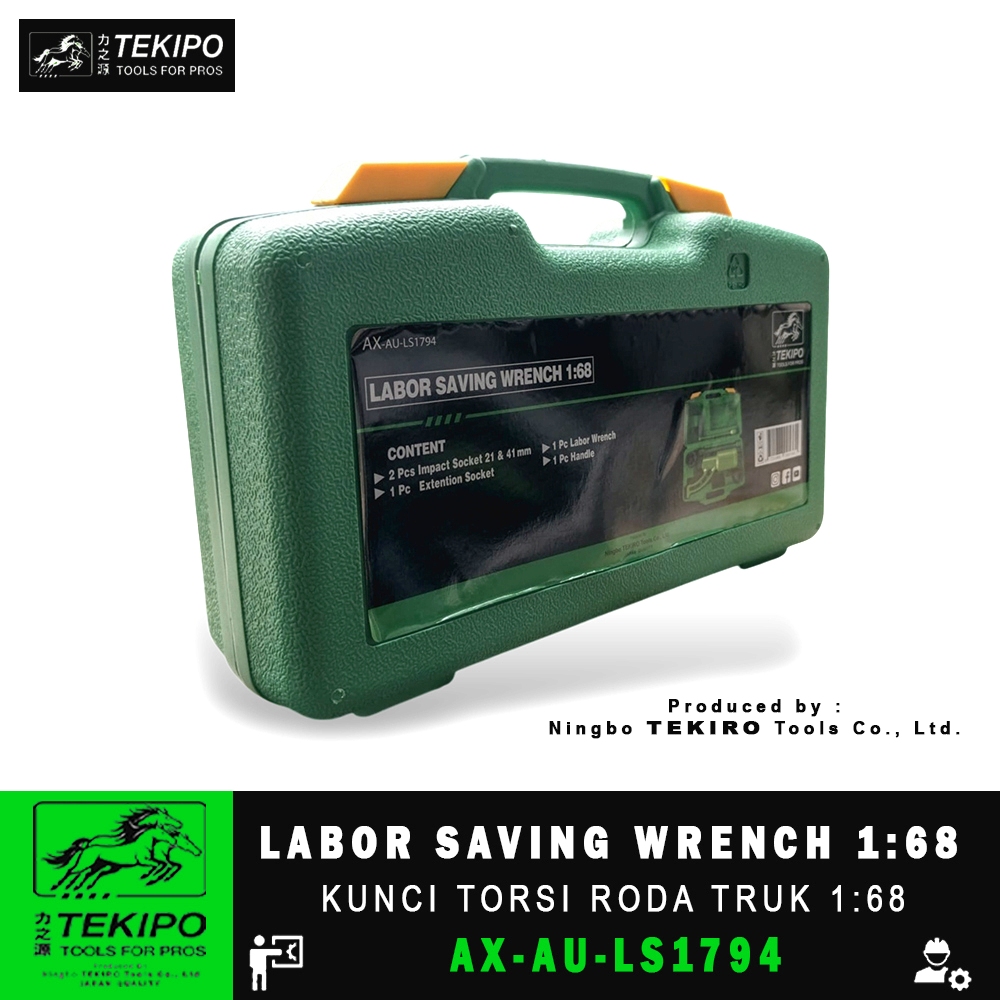 TEKIPO KUNCI TORSI RODA TRUK 1:68 /Kunci torsi roda truk TEKIPO labor saving