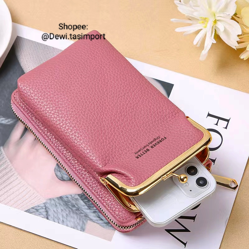(IMPORT KOREA) Tas selempang wanita tas hp wanita tas slempang wanita tas bahu wanita slingbag wanit