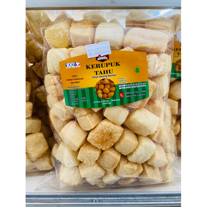 

Krupuk Tahu oleh-oleh Khas Banten