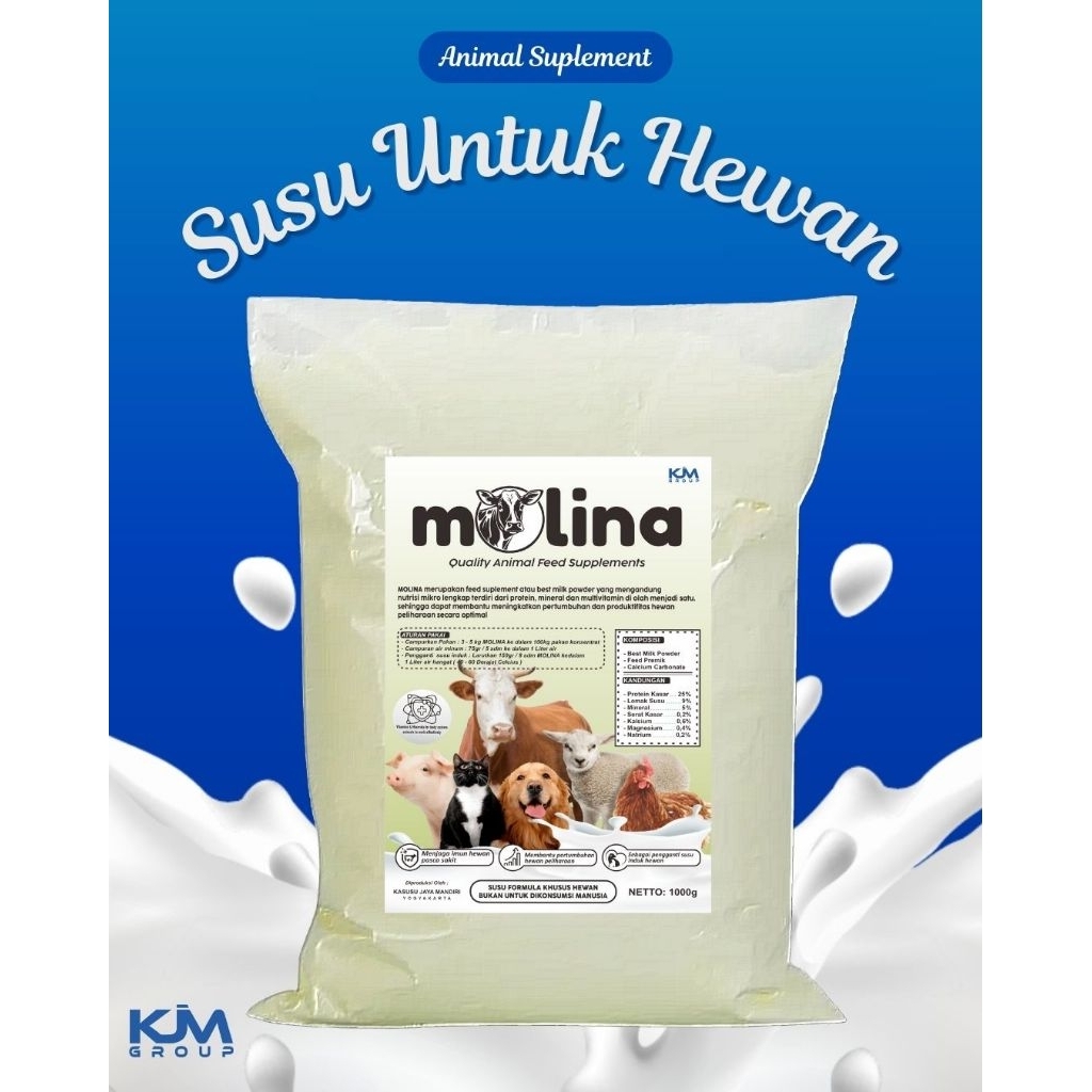 

MOLINA | Susu Hewan Berprotein Tinggi | Order sekarang Juga ❗❗❗