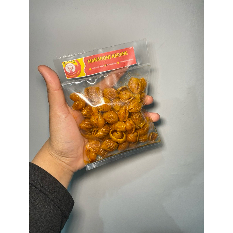 

Makroni Kerang Daun Jeruk 55gr Khas Tasik Renyah Tidak Keras